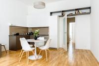 Kuchyň nebo kuchyňský kout v ubytování Apartment Brno