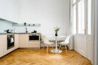 Kuchyň nebo kuchyňský kout v ubytování Apartment Brno