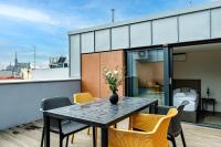 Balkón nebo terasa v ubytování Apartment Brno