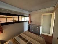 Łóżko lub łóżka w pokoju w obiekcie Appartement 2 pièces face plage avec loggia, parking sécurisé et Wifi - Saint-Cyprien - FR-1-106-46