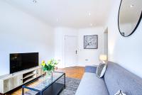 Půdorys ubytování Stylish Two Bedroom Apartment With Free Parking!