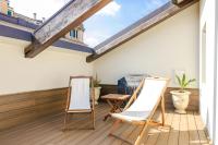 A balcony or terrace at Rizzoli Terrace Apartment