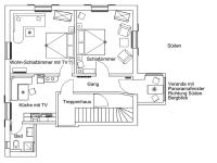 Půdorys ubytování Ferienwohnung Nöß