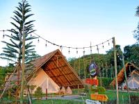 Zahrada ubytování Yellowstone Camps Resort Khao Yai