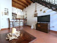 A television and/or entertainment centre at La Casa Delle Fate