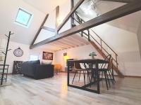Posedenie v ubytovaní Loft proche des plages et sites du débarquement
