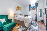 Posteľ alebo postele v izbe v ubytovaní Rooms Eden Old Town