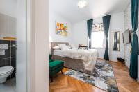 Posteľ alebo postele v izbe v ubytovaní Rooms Eden Old Town