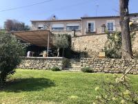 Vonkajšia záhrada v ubytovaní gîte Le Lavandin