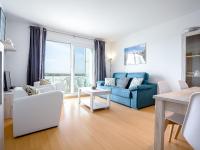 Posezení v ubytování ROYAL MARINA II 421 - Apartamento muy agradable en Santa Margarita (Roses) con vistas preciosas al canal. - ES-228-107