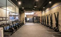 La Casa hotel Gwangmyeongにあるフィットネスセンターまたはフィットネス設備