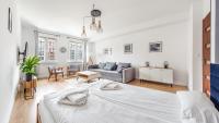 Część wypoczynkowa w obiekcie Apartamenty Sun & Snow Old Town Gdańsk