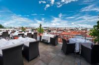 Balkón nebo terasa v ubytování Golden Well