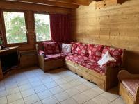 Część wypoczynkowa w obiekcie Chalet le Grand Bec
