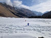 Obiekt Chalet le Grand Bec zimą