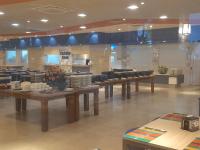 En restaurant eller et andet spisested på Apto mobiliado - SOLAR DAS ÁGUAS - OLÍMPIA