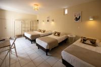 L'Aptois Hôtelにあるベッド