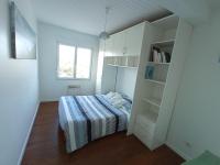 Łóżko lub łóżka w pokoju w obiekcie Gîte La Mer, 50m de la mer