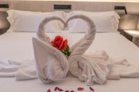 Hotel NERU con Encantoにあるベッド