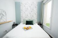 Plan piętra w obiekcie T3-RARE-2 chambres-PARKING gratuit-2 TERRASSES-Netflix-proche PARIS-La Défense