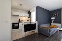 Plan piętra w obiekcie T3-RARE-2 chambres-PARKING gratuit-2 TERRASSES-Netflix-proche PARIS-La Défense
