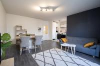 Plan piętra w obiekcie T3-RARE-2 chambres-PARKING gratuit-2 TERRASSES-Netflix-proche PARIS-La Défense