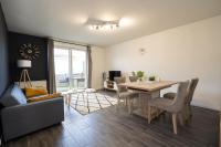 Plan piętra w obiekcie T3-RARE-2 chambres-PARKING gratuit-2 TERRASSES-Netflix-proche PARIS-La Défense