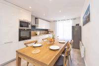 Kuchnia lub aneks kuchenny w obiekcie Appartement Modane Wifi stationnement gratuit