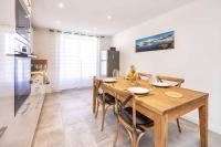 Kuchnia lub aneks kuchenny w obiekcie Appartement Modane Wifi stationnement gratuit