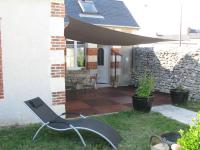 Vonkajšia záhrada v ubytovaní maisonette cosy Blois