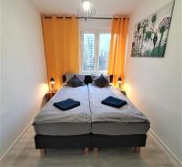 Posteľ alebo postele v izbe v ubytovaní Szczecin Reda - 4 x BEDROOM