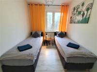 Posteľ alebo postele v izbe v ubytovaní Szczecin Reda - 4 x BEDROOM