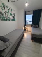 Posteľ alebo postele v izbe v ubytovaní Szczecin Reda - 4 x BEDROOM