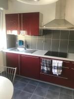Kuchnia lub aneks kuchenny w obiekcie Appartement l'œil de Colmar