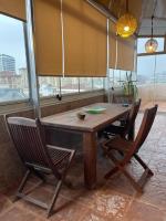 The floor plan of Full Furnished Cozy Rooftop 21 Flat in Maltepe