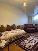 The floor plan of Full Furnished Cozy Rooftop 21 Flat in Maltepe