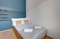Posteľ alebo postele v izbe v ubytovaní Baltic Apartment By the Sea