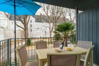 Balkon lub taras w obiekcie L'Arvor - Appt piscine et sauna partagés