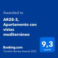AR28-3, Apartamento con vistas mediterráneo