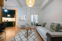 Łóżko lub łóżka w pokoju w obiekcie Aguirre apartment by People Rentals