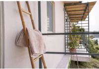 Balkón nebo terasa v ubytování Thea Beachfront Suites in Lourdas beach