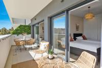 Balkón nebo terasa v ubytování Wellingtonia Luxury Apartment Estepona