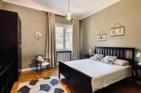 A bed or beds in a room at Villa Caramino