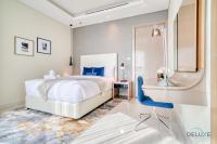 Postel nebo postele na pokoji v ubytování Polished 3BR at DAMAC Towers by Paramount A Business Bay by Deluxe Holiday Homes