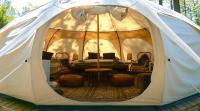 Posezení v ubytování Mellem-rummet Guesthouse & Glamping