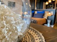 Posteľ alebo postele v izbe v ubytovaní Panorama Suite & Spa