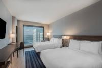 AC Hotel by Marriott Denver Downtownにあるベッド