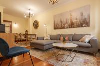 Posedenie v ubytovaní Olabeaga, vivienda turística urbana de diseño con wifi