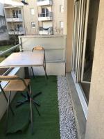 Plán poschodí v ubytovaní bel appartement meublé à neuf avec terrasse