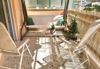 The floor plan of Sleek & Sunny Athenian Penthouse 5min from metro
